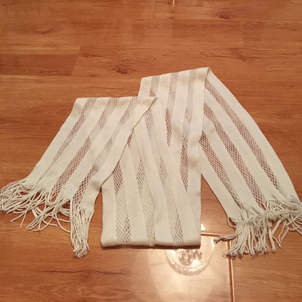 White scarf