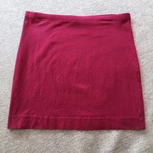 H&M merlot skirt