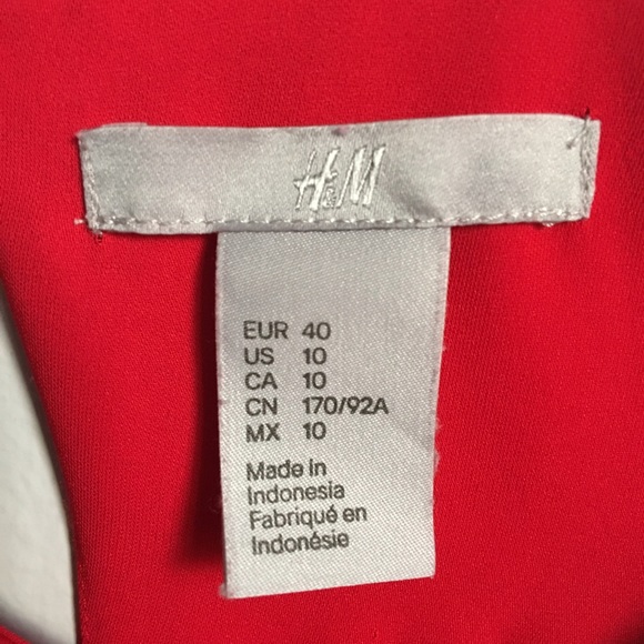 Red High Low Dress - Picture 6 of 6