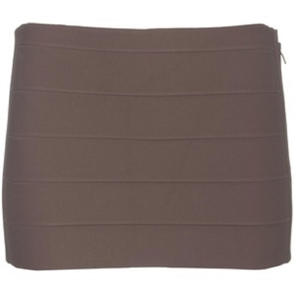 Haute Hippie Bandage Mini Skirt