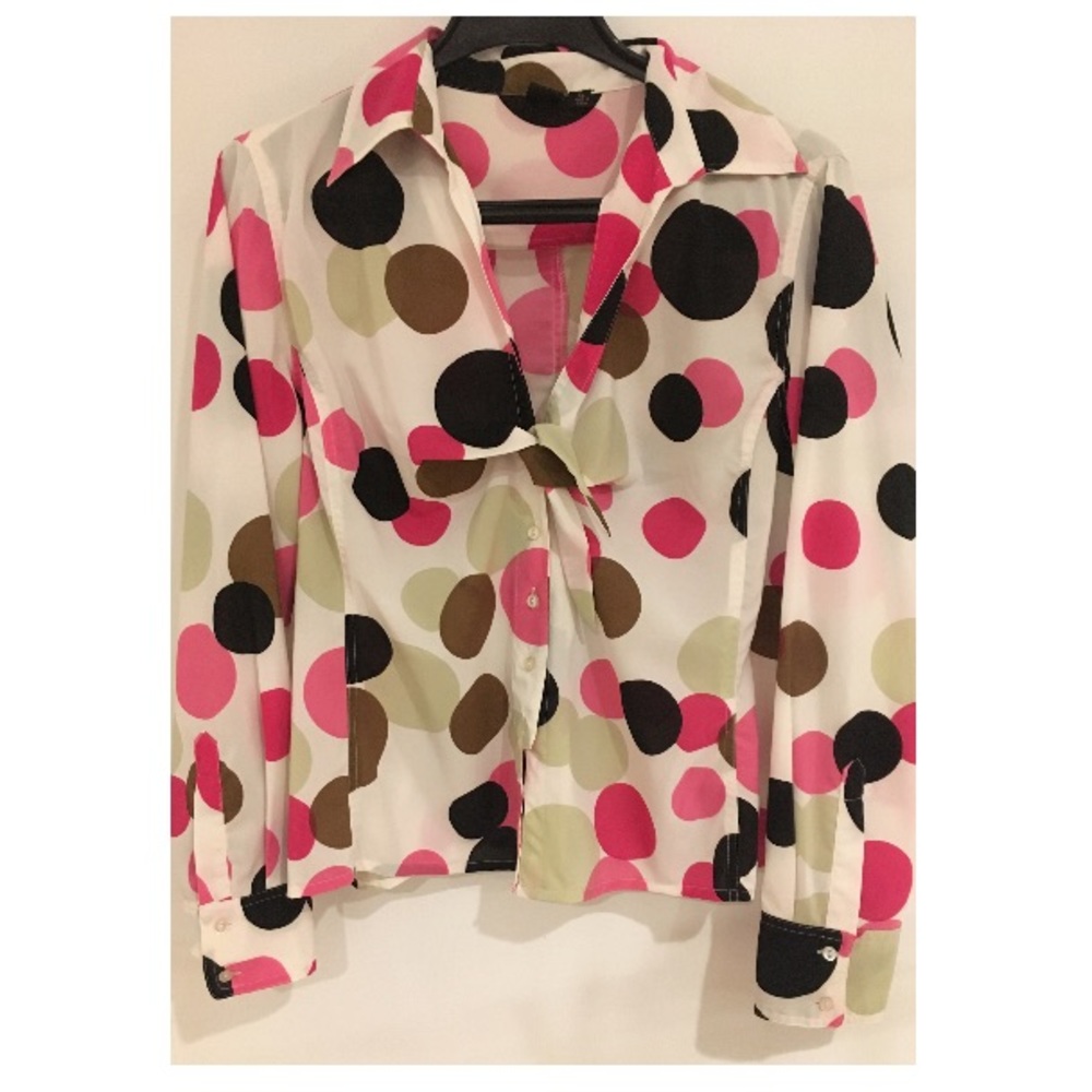 NWOT🔴 Colorful work Blouse