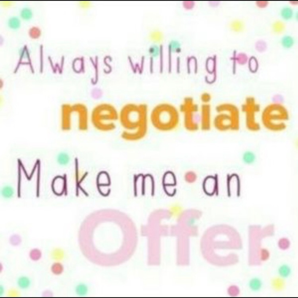 Make me an offer 😊