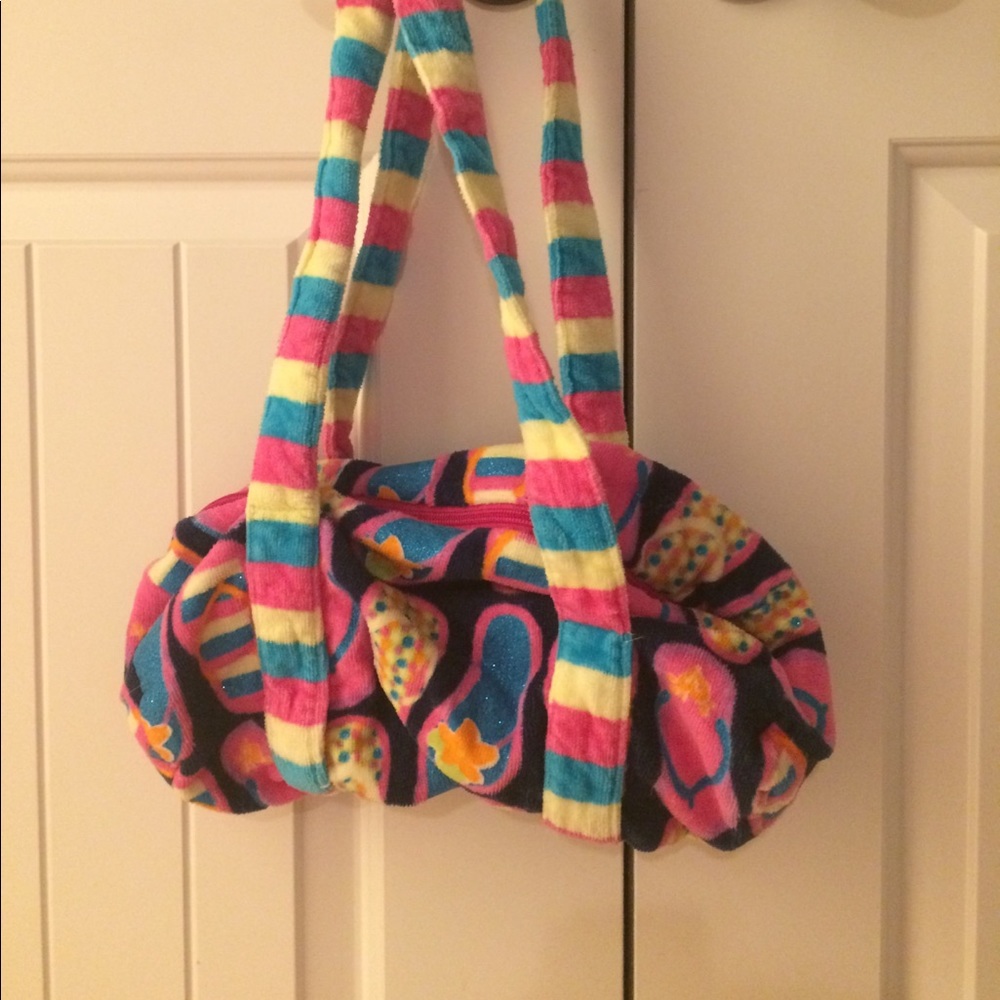 Justice Flip Flop Towel Bag