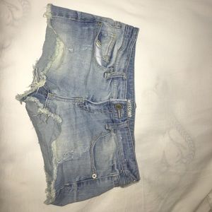 Light Jean Shorts