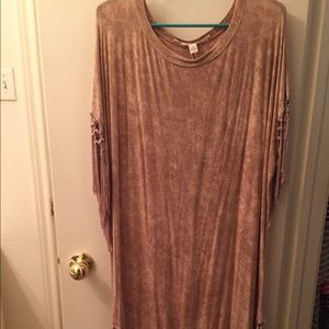 Chelsea and Violet fringe dress