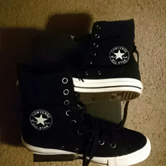 Converse suede leather high top sneakers WB Converse suede leather high top sneakers WB