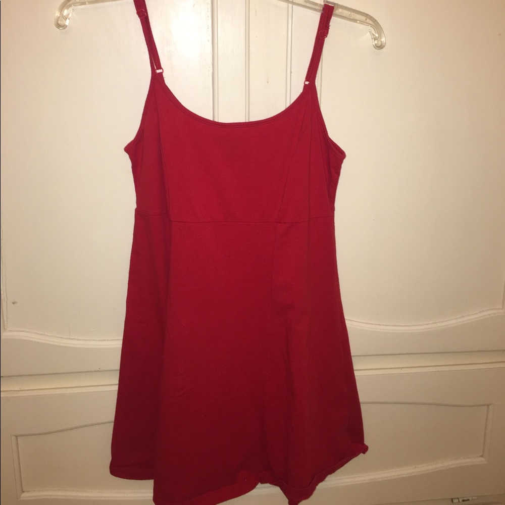 Red dress
