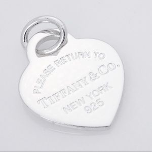Tiffany Heart charm "Please Return To Tiffany&Co.