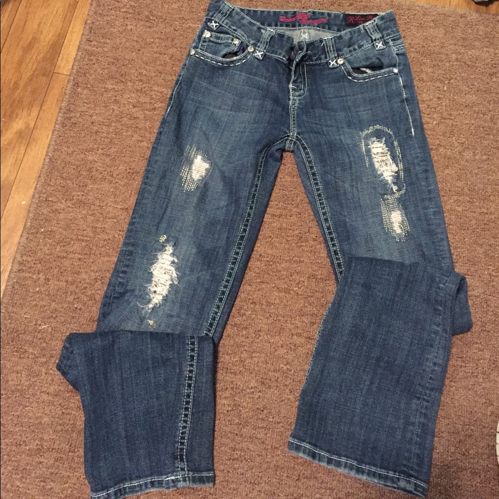 Rock and Roll cowgirl bling jeans