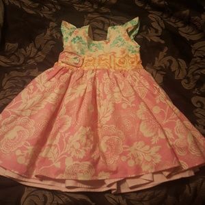 Hopscotch Floral Party Dress (small)