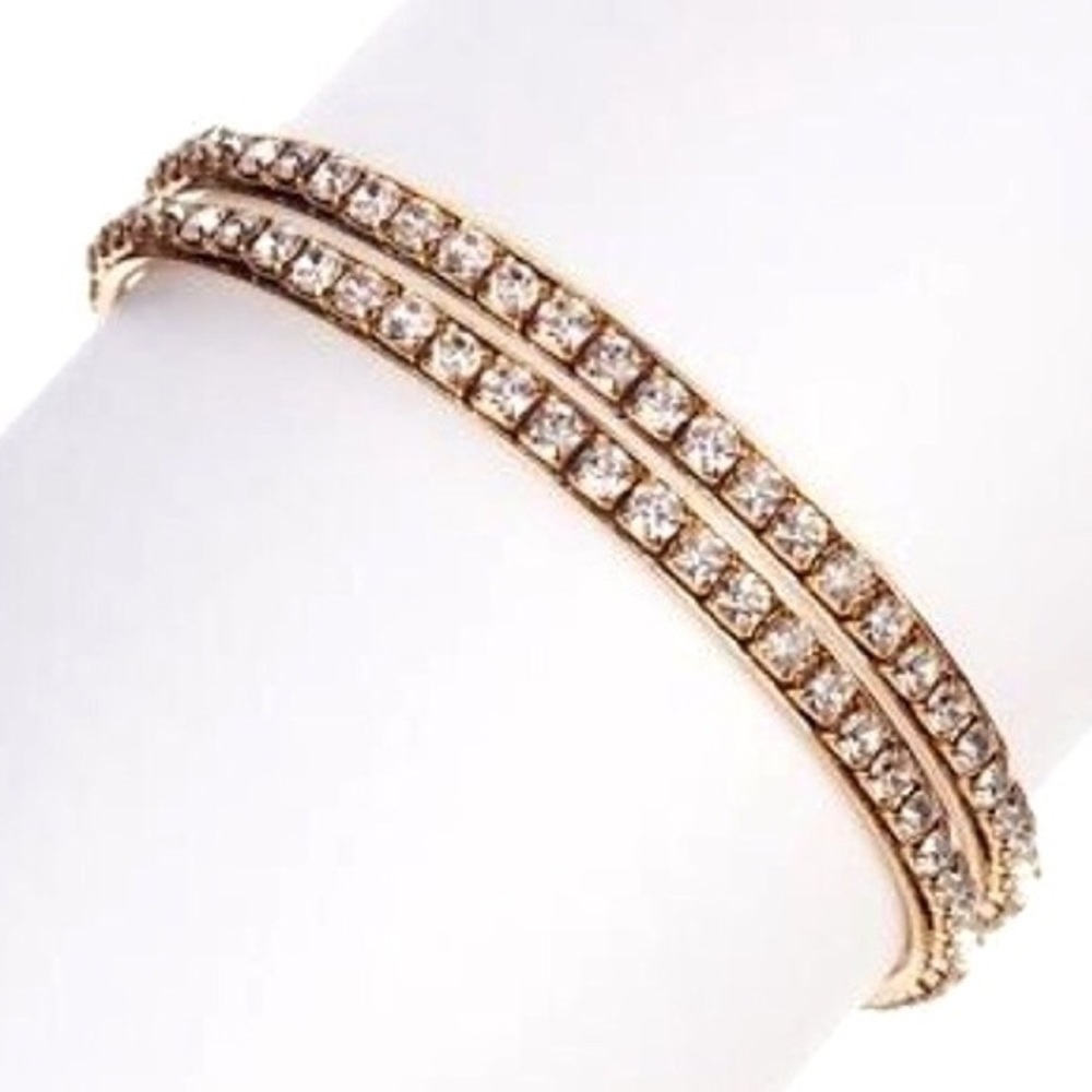 CLOSET CLOSING - Crystal Bangle Set