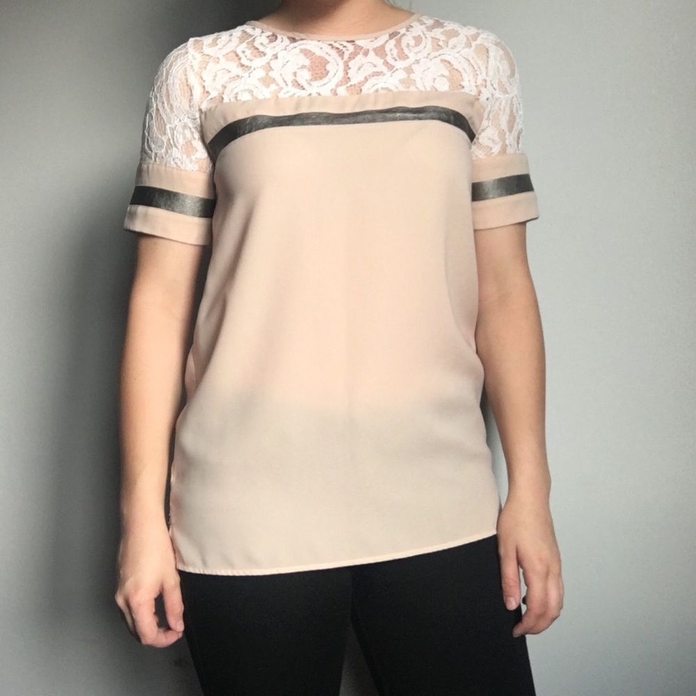 Chic Top with Lace