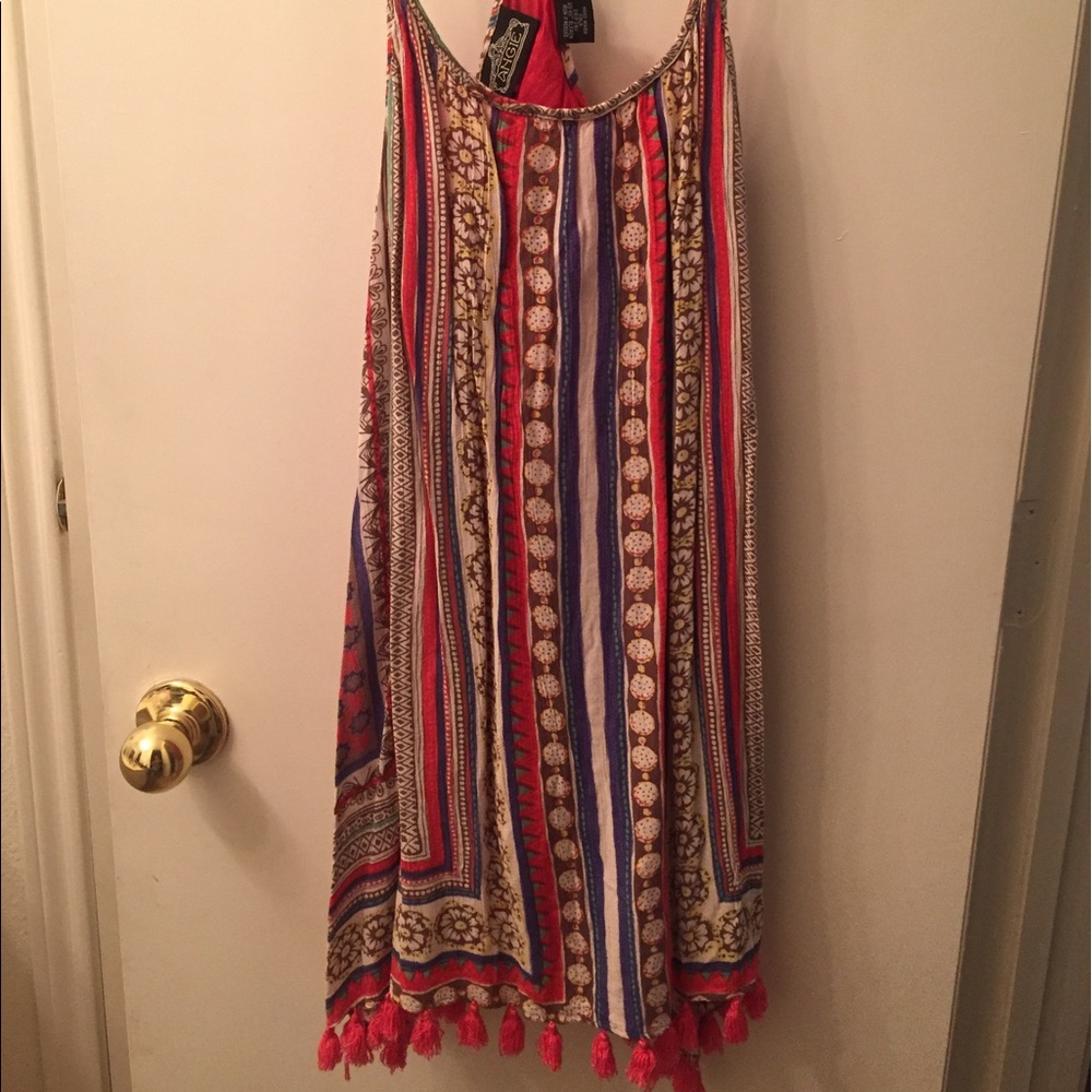 Angie razor back dress