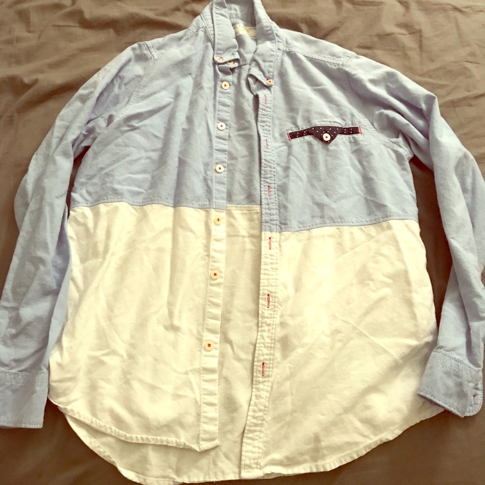 Button down top, women's small