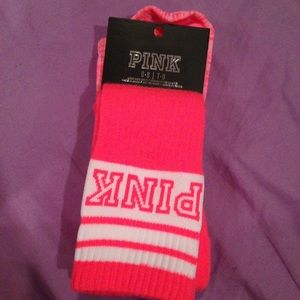 PINK HIGH SOCKS