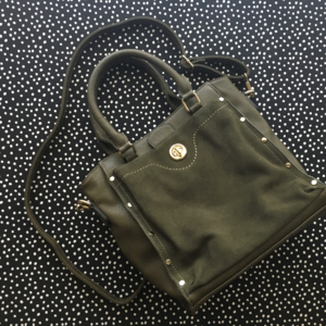 Olive Simply Noelle Suede Front Crossbody NWOT