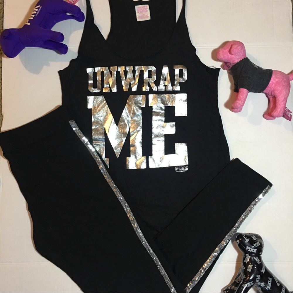 Sold on Ⓜ️ercari VS Pink Set Sleep tank & Pants