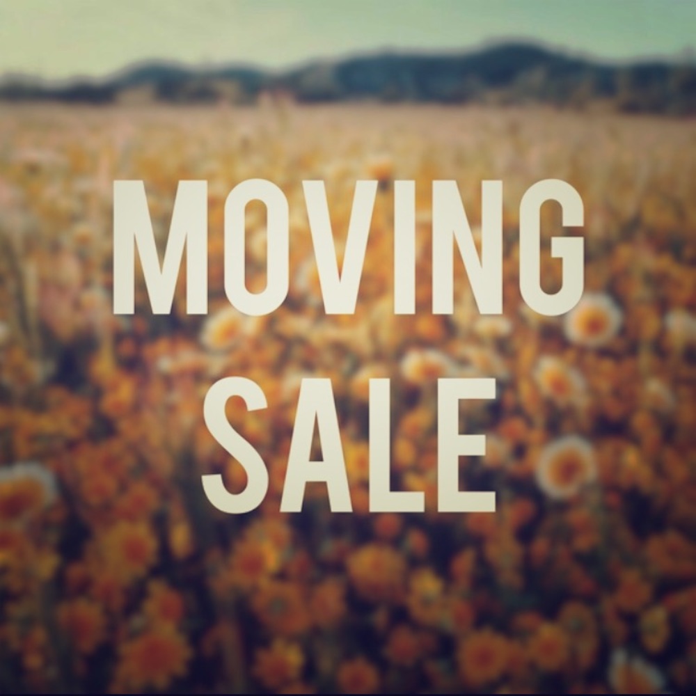 Moving INTERNATIONALLY--everything must go!