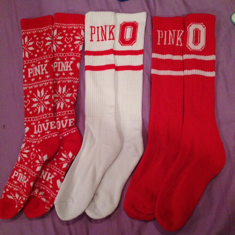 VS PINK SOCK BUNDLE(2)