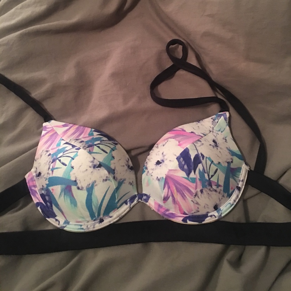 Victoria's Secret push up floral bathing suit