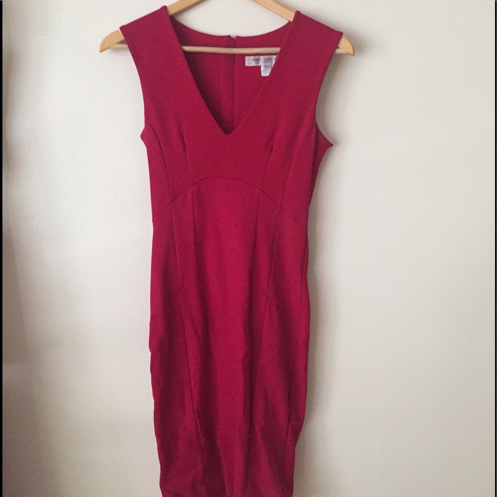 French Connection Red bodycon dress