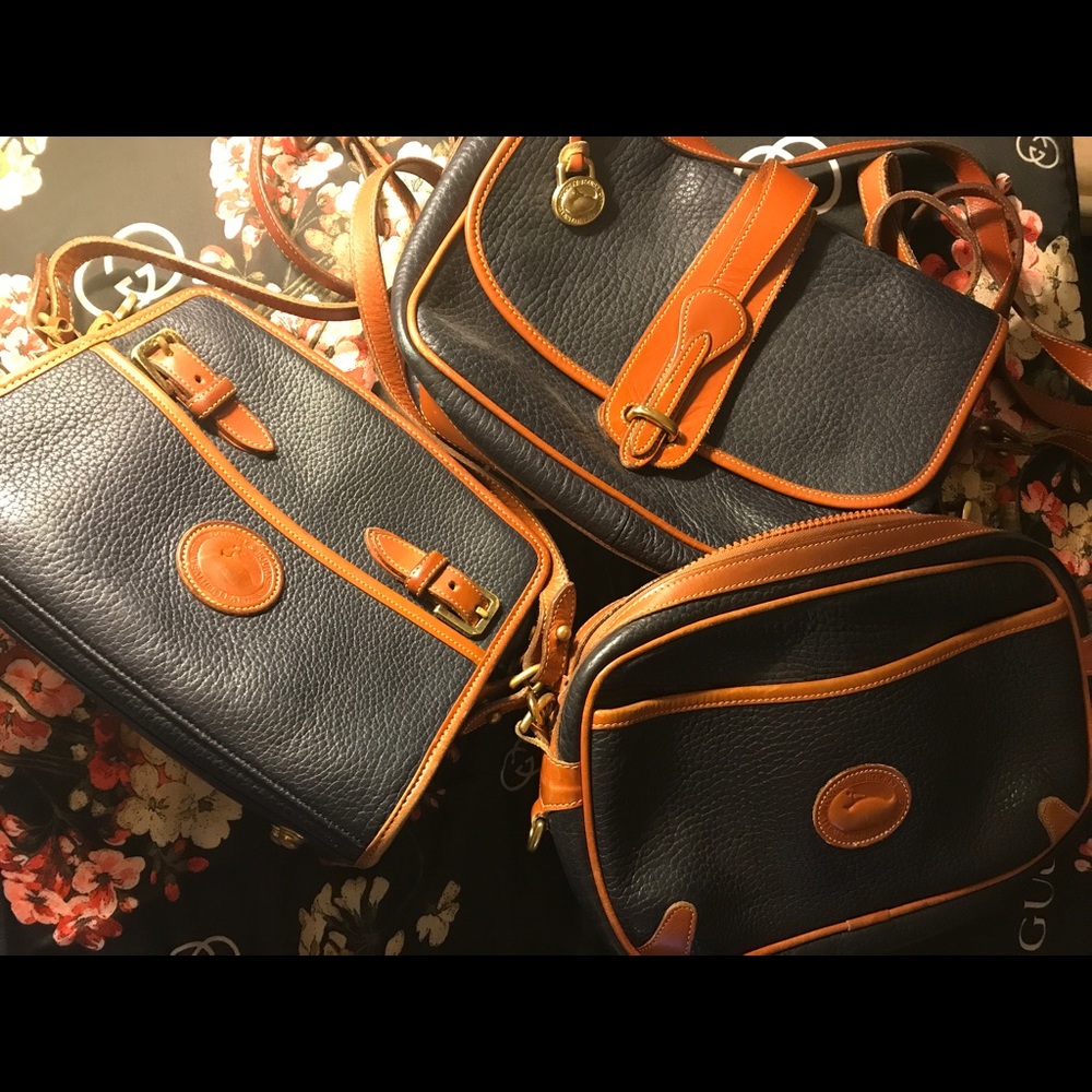 Dooney & Burke crossbody handbag bundle