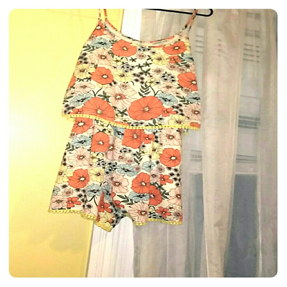 Floral romper