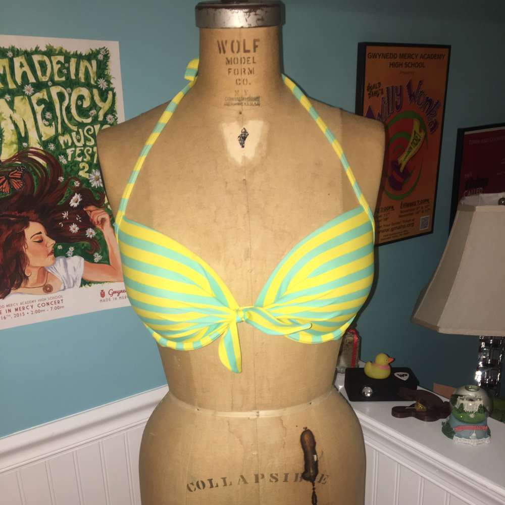 Aerie Striped Bathing Suit SET!