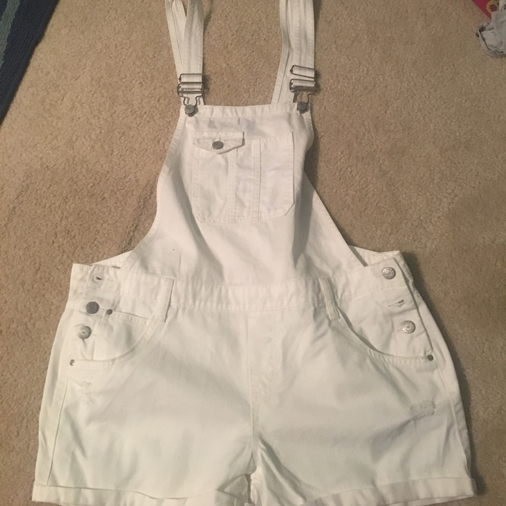White Overalls (shortalls)