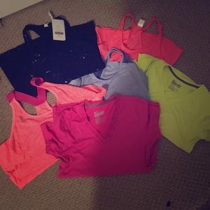 Athletic top bundle! Sz M and L