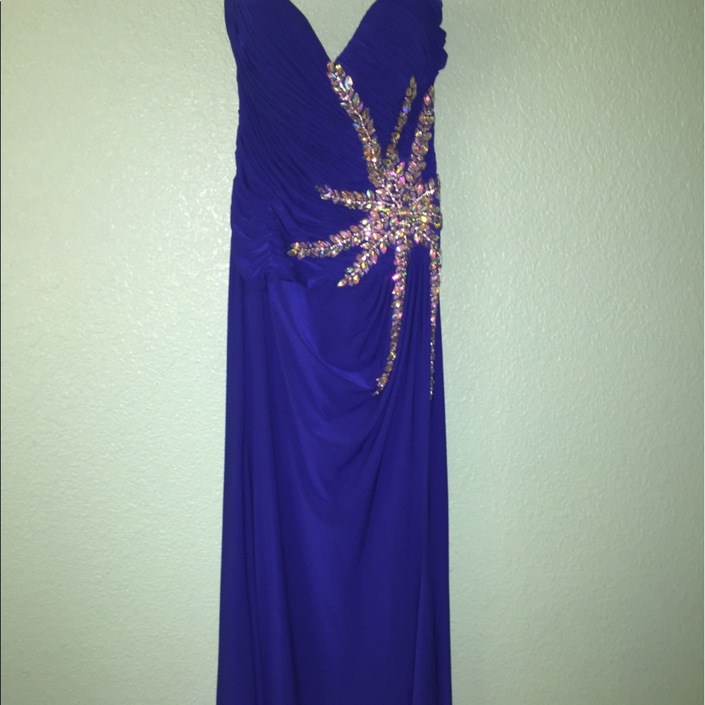 Royal Blue prom dress - Picture 1 of 2