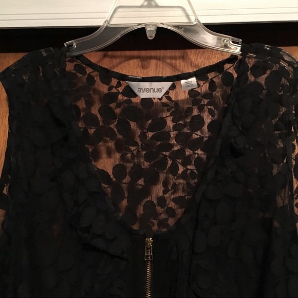 63 avenue tops black lace tank top size 18 20 63 avenue tops black lace tank top size 18 20