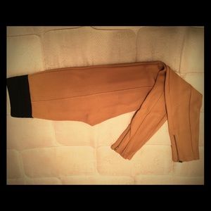 ZARA LEGGINGS WITH ZIPPER DETAIL