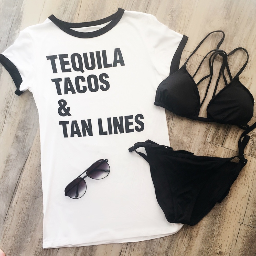 Tequila, Tacos and Tan Lines Tee