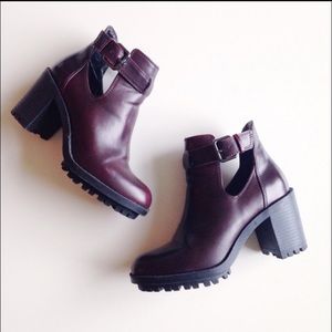 Zara cut out booties
