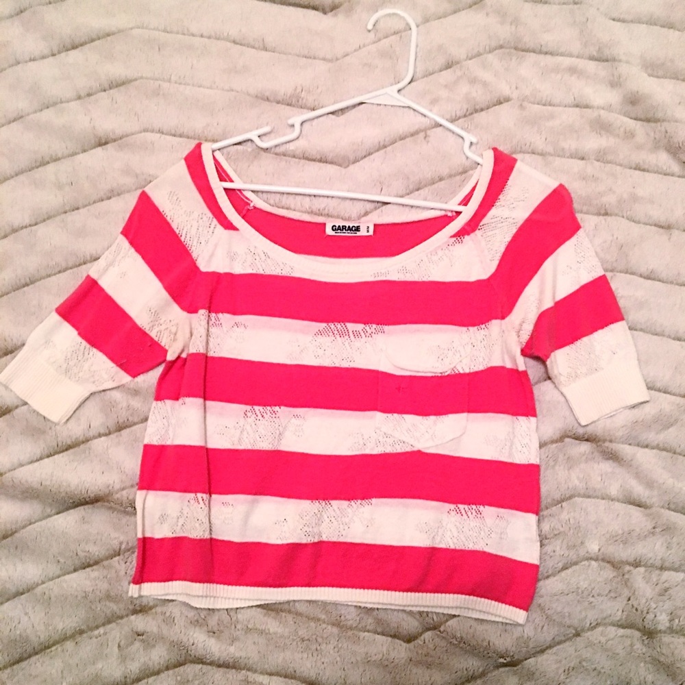 Garage Knit Crop Top Size Medium ✨