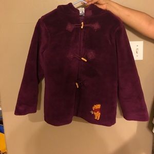 Disney Winnie the Pooh Girls Puffer Jacket