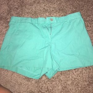Mint Green Khaki Gap Shorts