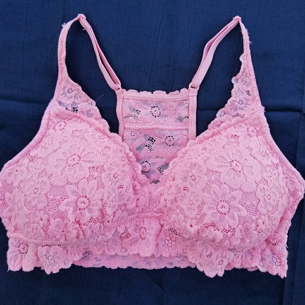 Aerie Softest Lace Push-Up Bralette