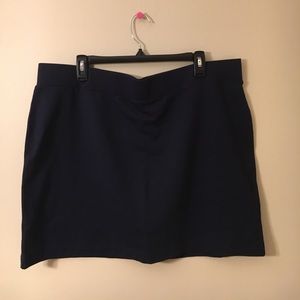 J. JILL Navy Skirt