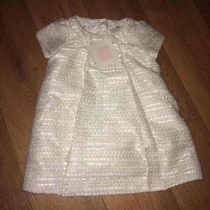 Janie and jack tweeted dress 6-12m