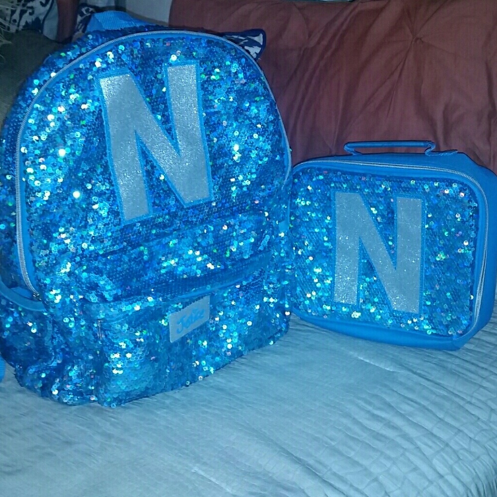 Justice Shimmer Backpack and Lunch Tote