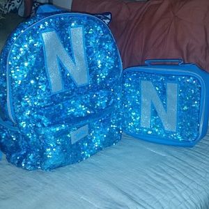 Justice Shimmer Backpack and Lunch Tote