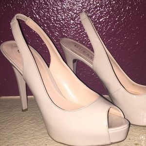GUESS Nude High Heels