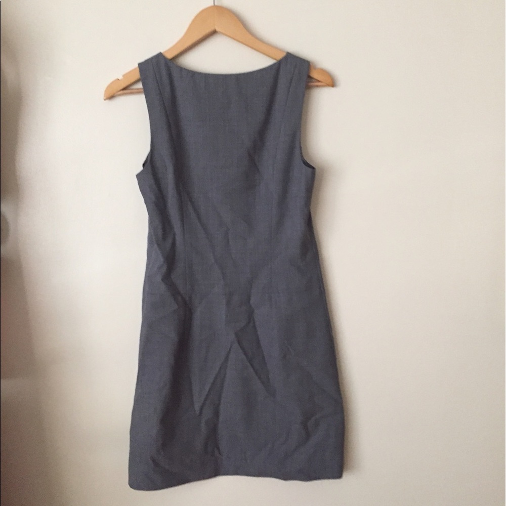 Gray sheath dress