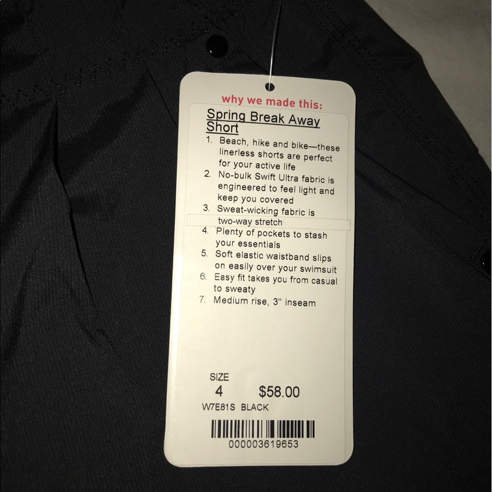 Lululemon athletica casual shorts