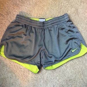 Grey Nike shorts