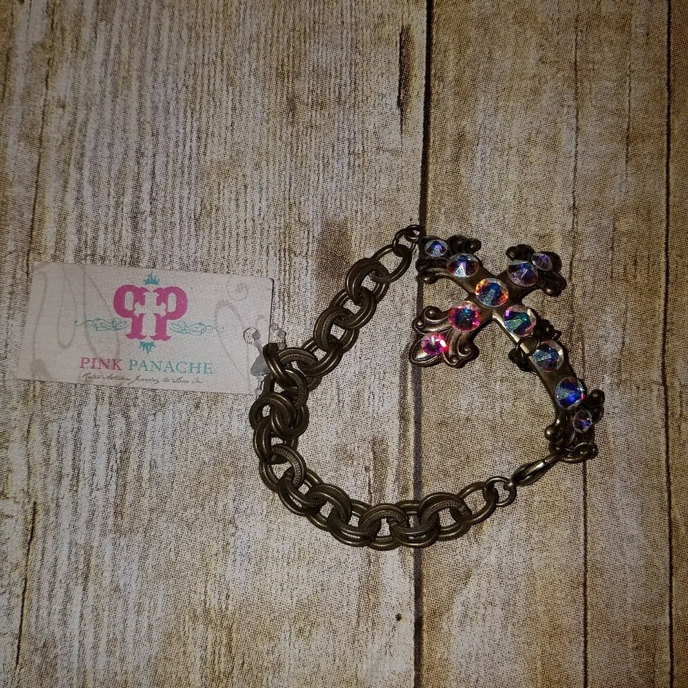 Pink panache bracelet