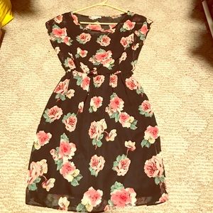 Short floral dress