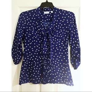 New York & Co. Polka Dot Blouse - Size S
